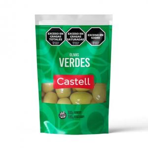 Aceitunas verdes Castell 180 Gr