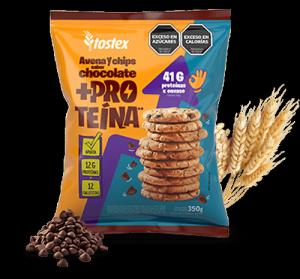 Galletitas Dulces Tostex Avena y Chips X350 Gr + Proteina