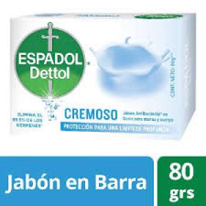 Jabon Antibacterial Espadol Cremoso x 80 gr