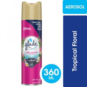 Desodorante de Ambiente Aerosol Glade Flores Tropicales y Coco 360 Cm