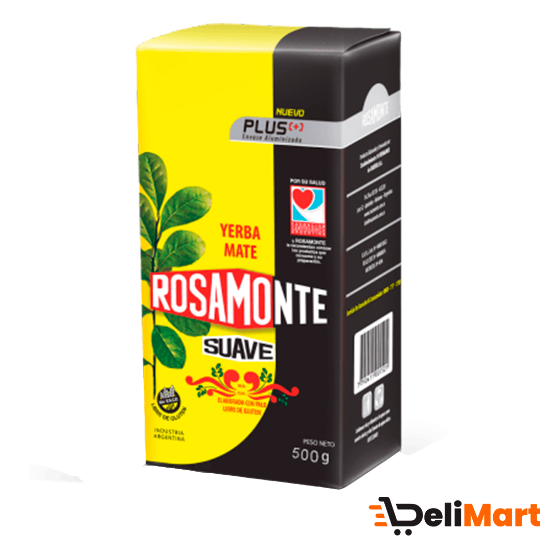 Yerba Mate Rosamonte Plus Suave 500 G