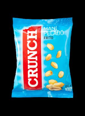Mani Pelado Frito Salado Crunch X100Gr