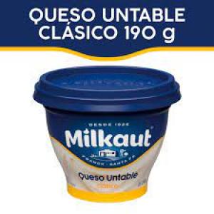 * Queso Untable Tradicional Milkaut 190 Gr