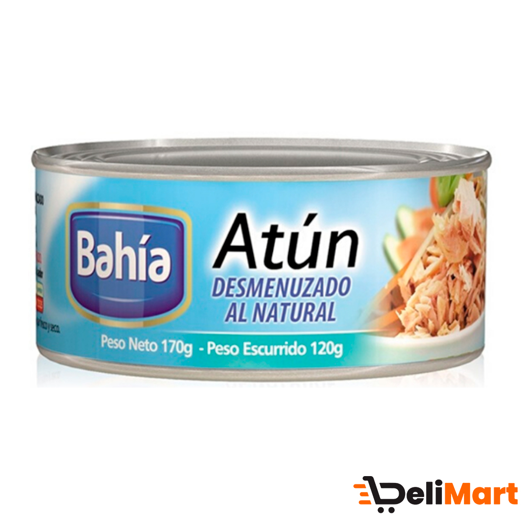 Atun Desmenuzado Al Natural Bahia 170 G