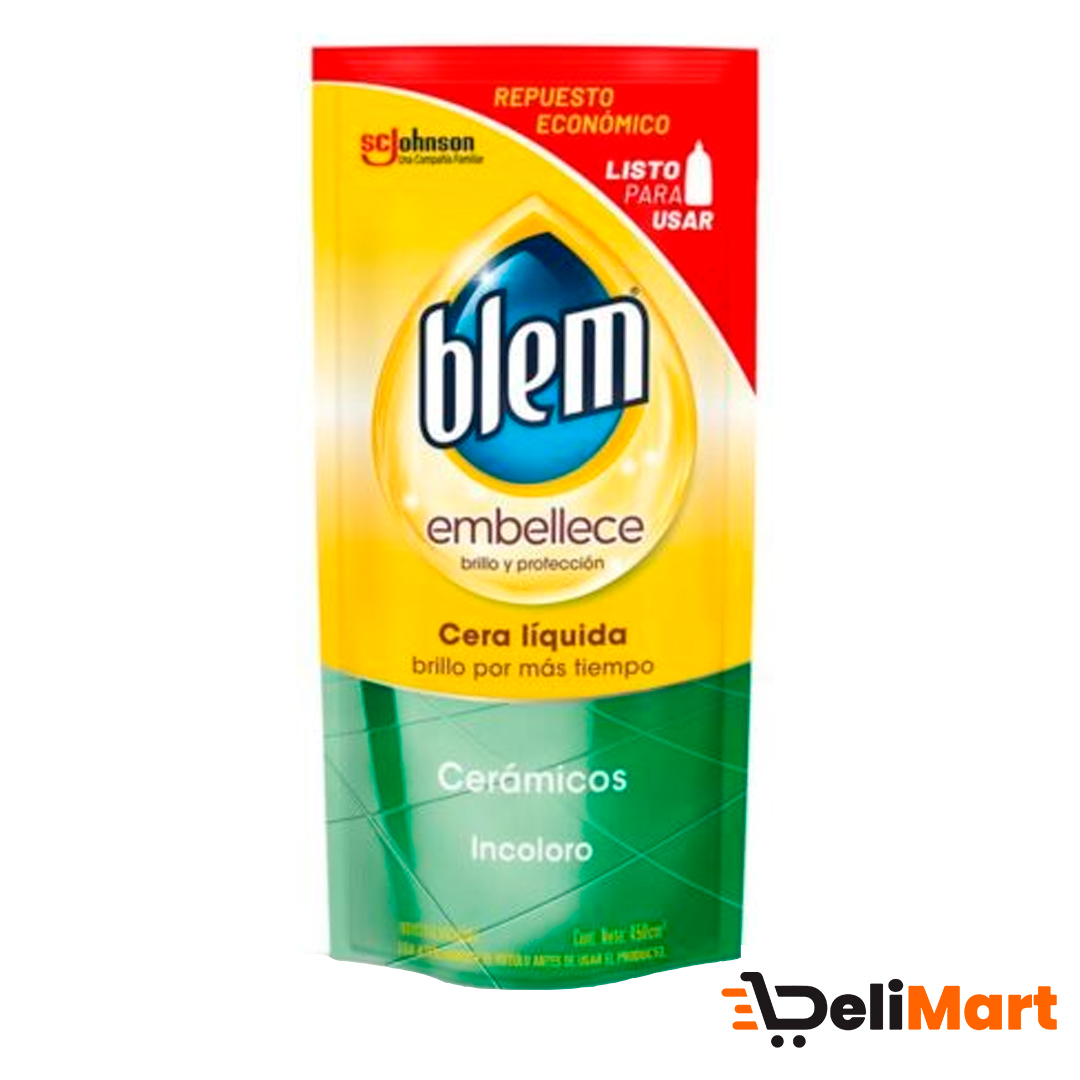 Blem Embellece Cera Liquida Incoloro DP 400 cm