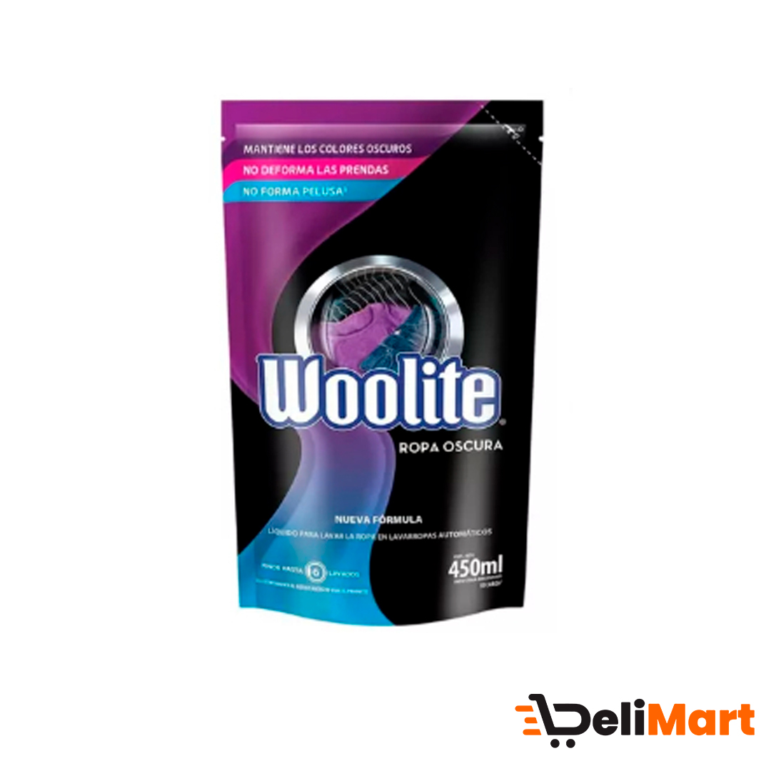 Jabon Liquido Woolite Para Ropa Oscura 450 Ml