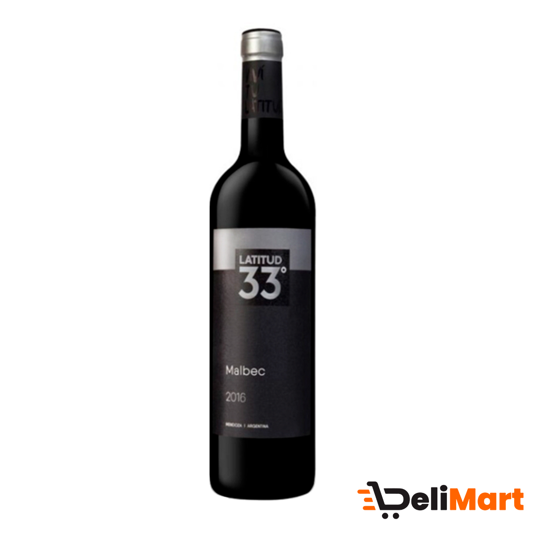 Vino Tinto Malbec Latitud 33 750 ml