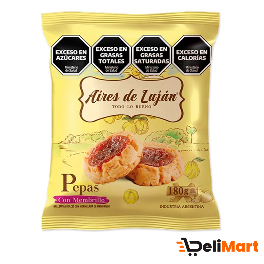 Galletitas Pepas Aires de Lujan x 180gr