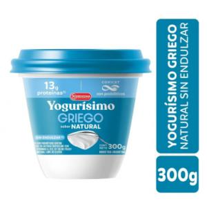 * Yogurisimo Griego Sabor Natural 300 Gr