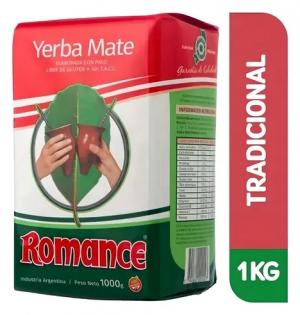 Yerba Mate Romance Con Palo 1 Kg