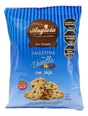 Galletitas Dulces Sin TACC Angiola x130 Gr C/chips