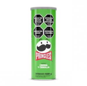 Papas Fritas Pringles Crema y Cebolla x 109gr