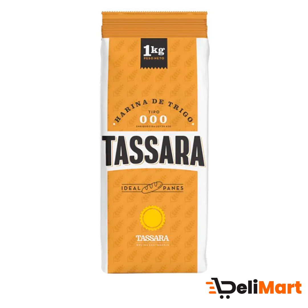 Harina de trigo Tassara X1Kg 000