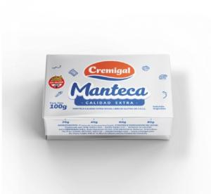 Manteca sin sal Cremigal x 100 gr