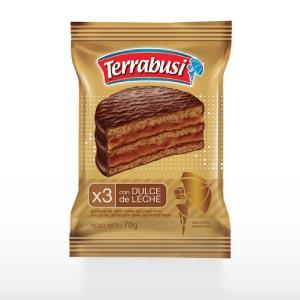 Alfajor Triple Chocolate Terrabusi 70 Gr