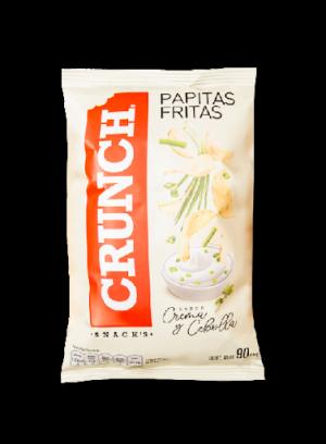 Papas Fritas Crunch Crema y Cebolla 90Gr