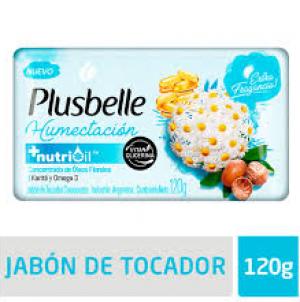 Jabon De Tocador Plusbelle Humectacion Cremosa X120 G