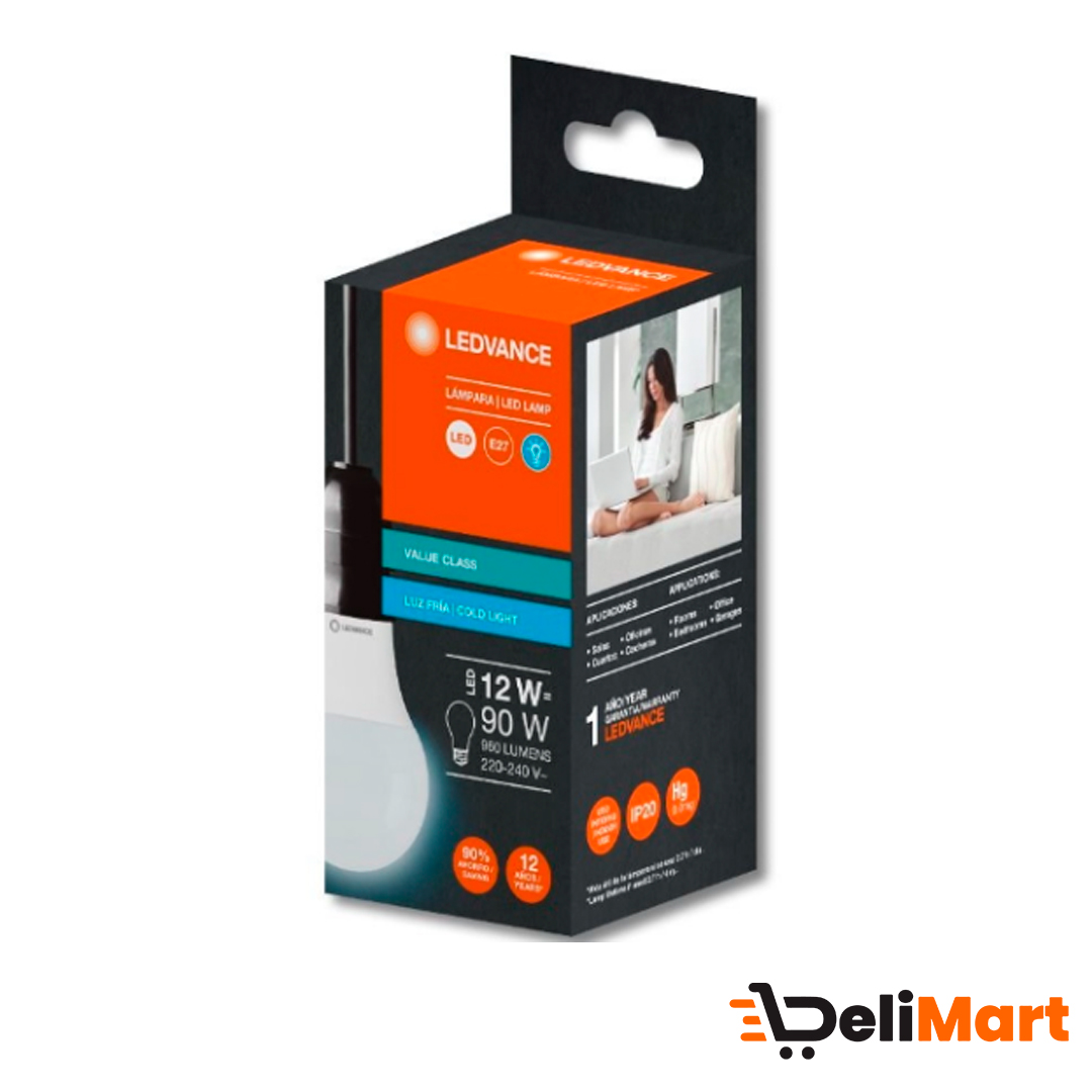 Lampara Led Ledvance 12W Fria