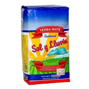Yerba Mate Barbacua Sol Y Lluvia 1 Kg