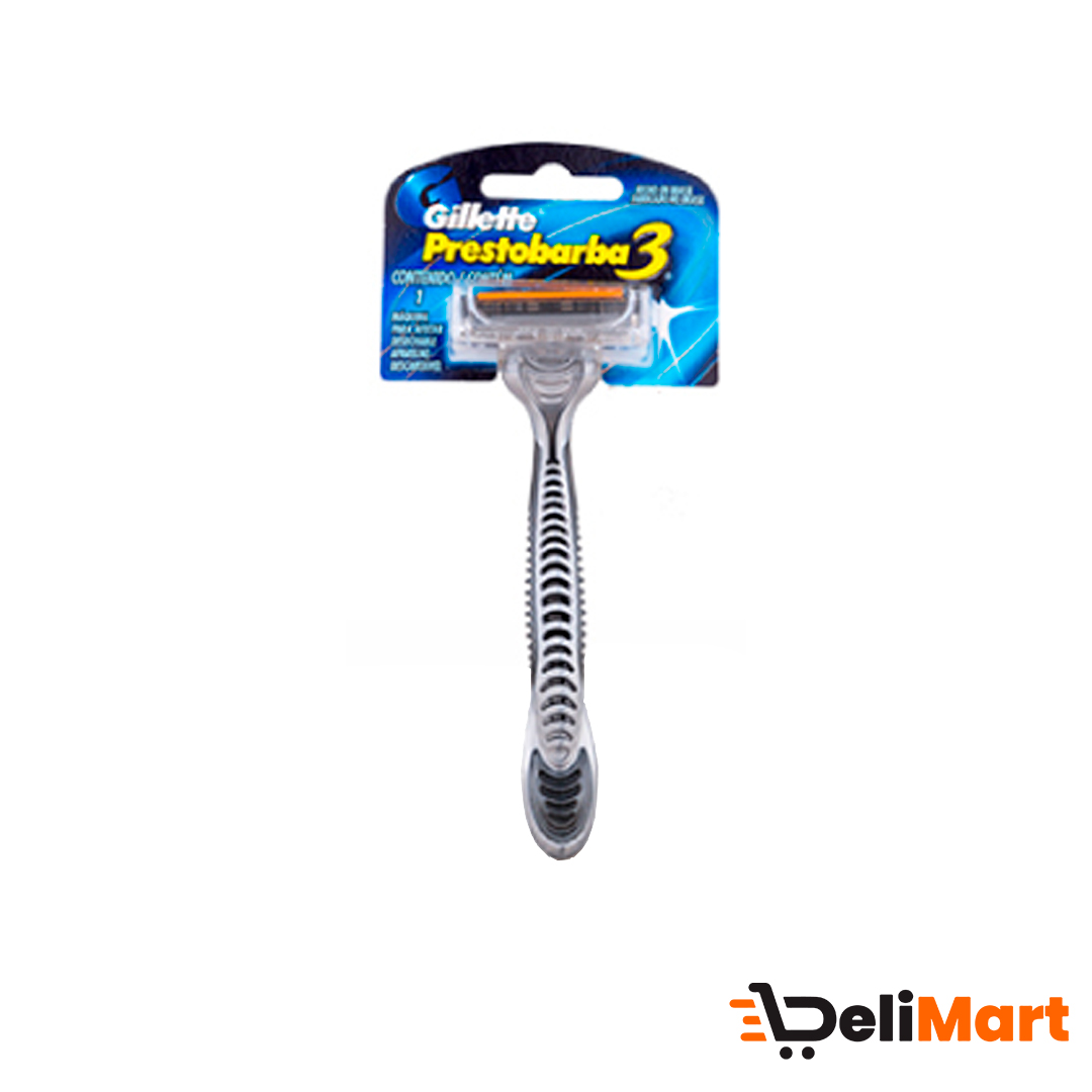 Maquina De Afeitar Gillette Prestobarba3 ConfotGel 1 Unidad