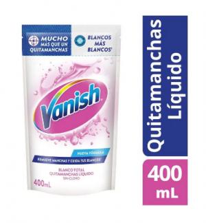 Quitamanchas Vanish Blanco Total 400 Ml