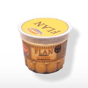 * Flan Sabor Vainilla Con Caramelo Cremigral 120 gr