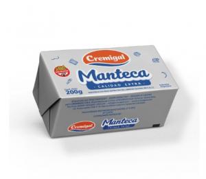 * Manteca sin sal Cremigal x 200 gr