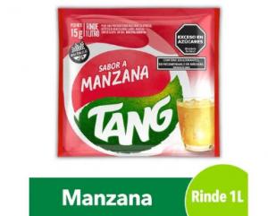 * Jugo En Polvo Manzana Tang 15 Gr