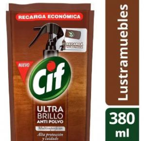Lustramuebles Cif Ultra Brillo Original Dp 380 Ml
