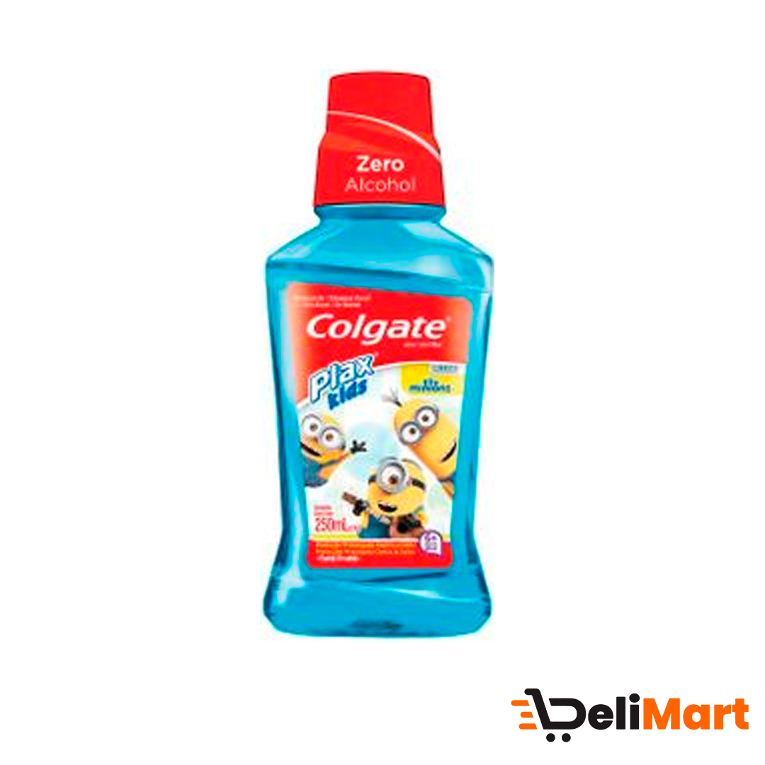 Enjuague Bucal Plax Minions Colgate 250 Ml