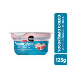 * Yogur Griego Yogurísimo Frutilla 125 G