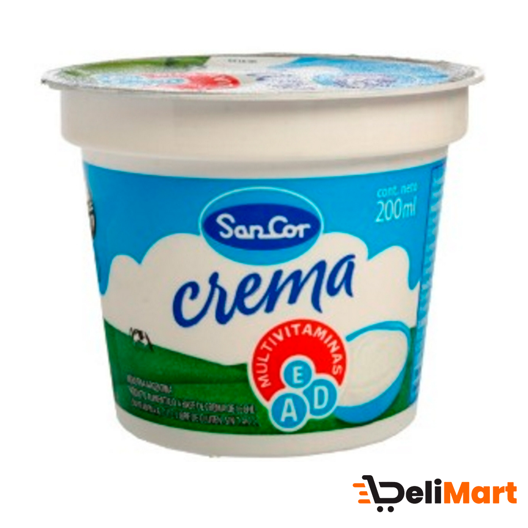 Crema de Leche Sancor 200 Ml