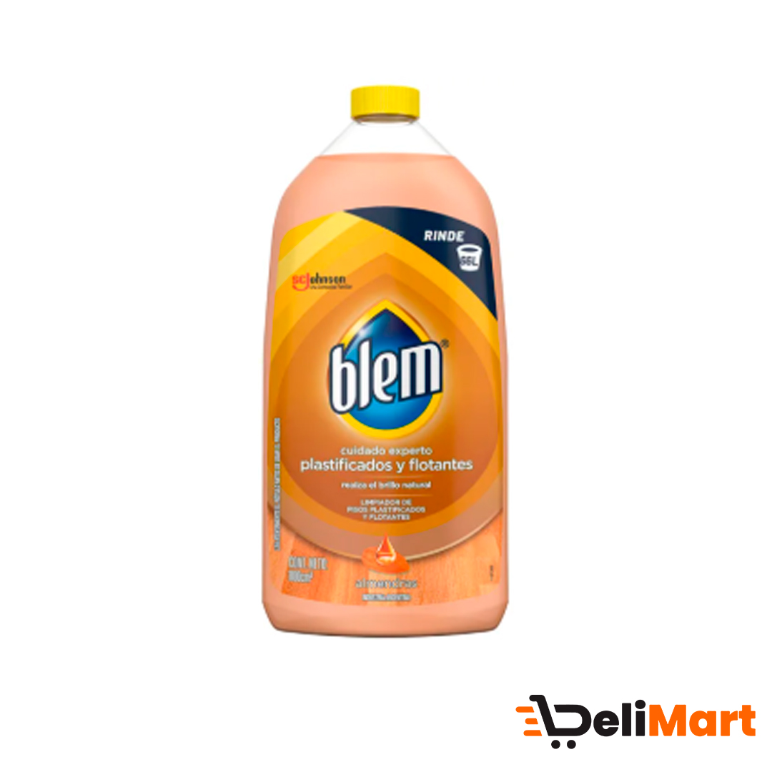 Limpiador De Pisos Plastificados y Flotantes Blem Almendras 800 CC