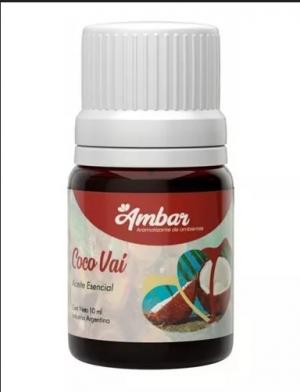 Aceite Esencial Coco y Vainilla Ambar X10Ml