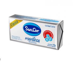 * Manteca Clasica Sancor 100 Gr