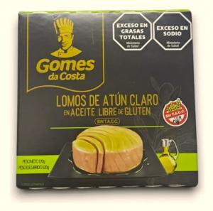 Lomos de Atun Claro en Aceite Gomes Da Costa X170 Gr Libre de Gluten