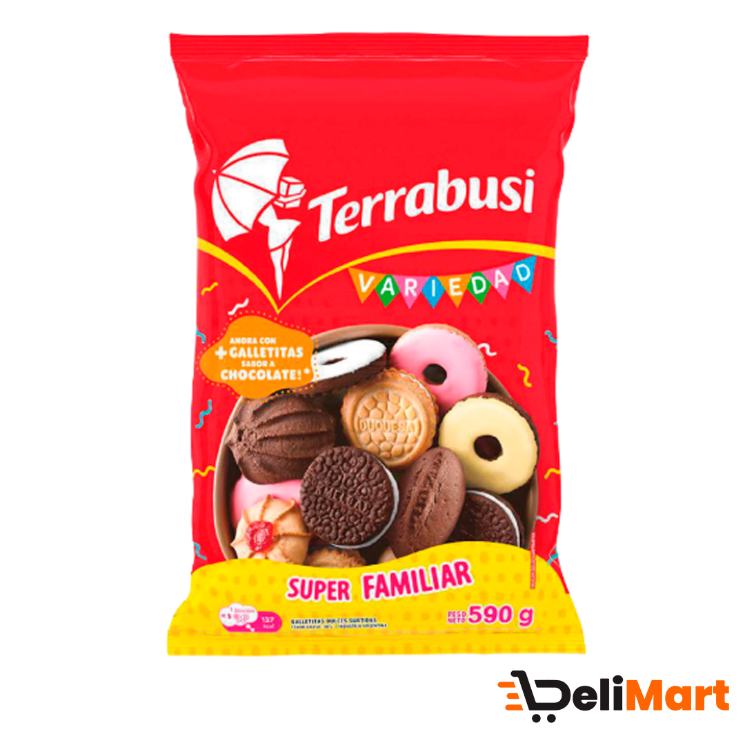 Galletitas clasicas Terrabusi Variedad 590 Gr