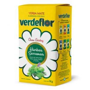 Yerba Mate Compuesta Verdeflor Hierbas Serranas 500 grs