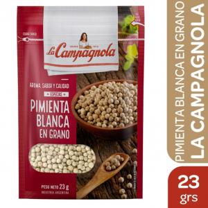 Pimienta Blanca En Granos La Campagnola X 25gr