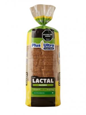 Pan Lactal Salvado Plus Ultra x600 Gr