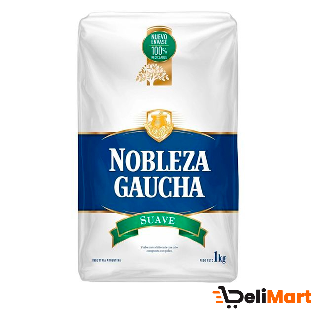 Yerba Mate Suave Nobleza Gaucha 1 Kg