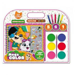 Blister Mega Acuarelas 44 Gatos