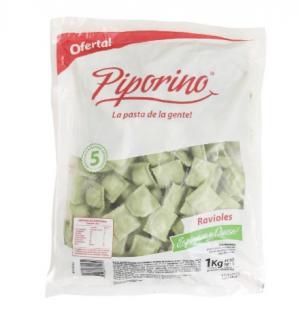 Ravioles de Espinaca, Ricota y Queso Piporino x 1 kg
