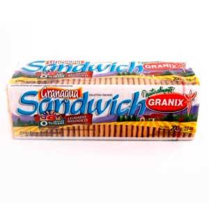 Galletitas Granagua Sandwich Granix 200 Gr