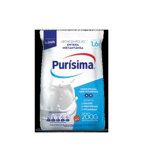 Leche en Polvo Entera Purisima 200 Gr