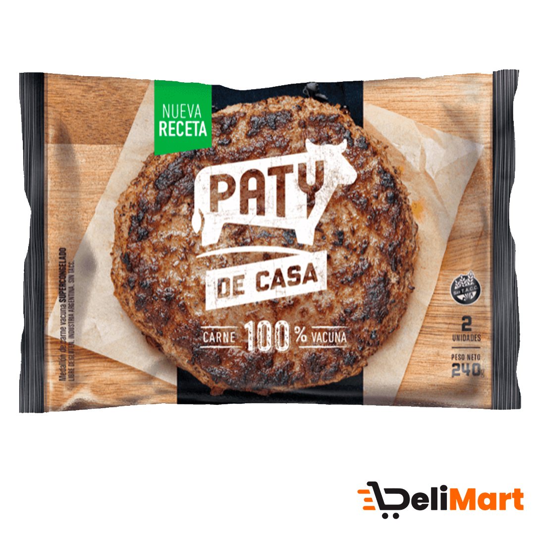 Hamburguesa Paty de Casa 240 Gr