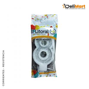 Velas Blancas El Litoral Numero ¨8¨