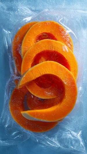 Calabaza Cortadas En Rodajas Congeladas x1 Kg envasado al Vacio
