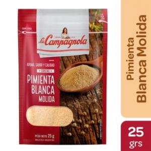 Pimienta Blanca Molida La Campagnola X 23gr