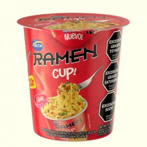 Ramen Cup Sabor Carne x 65 Gr